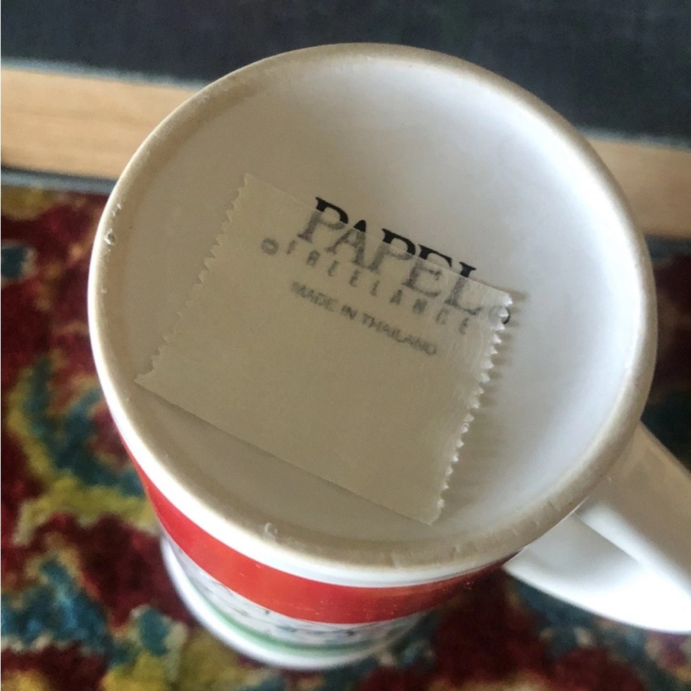 Papel Freelance Ceramic Espresso Coffee Cups Pre Owned Set of 2‎ Excellent - Picture 3 of 3